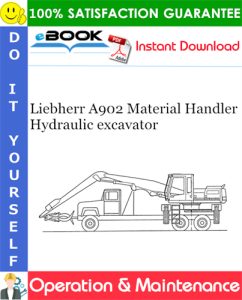 Liebherr A902 Material Handler Hydraulic excavator