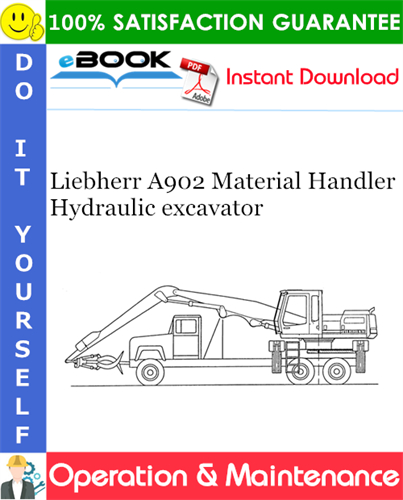 Liebherr A902 Material Handler Hydraulic excavator