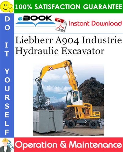 Liebherr A904 Industrie Hydraulic Excavator