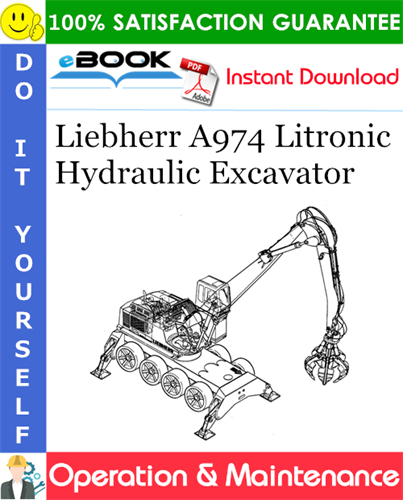 Liebherr A974 Litronic Hydraulic Excavator