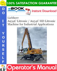 Liebherr A934C Litronic / A934C HD Litronic Machine