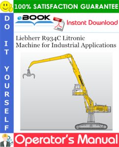 Liebherr R934C Litronic Machine for Industrial Applications