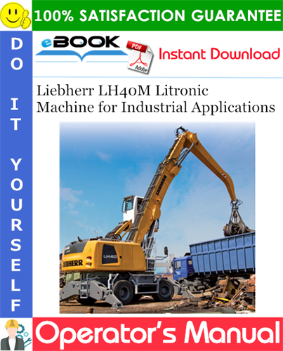 Liebherr LH40M Litronic Machine for Industrial Applications