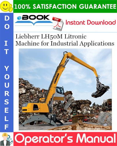 Liebherr LH50M Litronic Machine for Industrial Applications