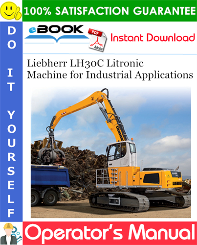 Liebherr LH30C Litronic Machine for Industrial Applications