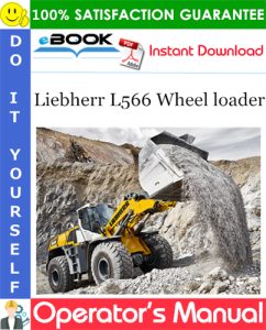 Liebherr L566 Wheel loader Operator's Manual
