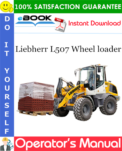Liebherr L507 Wheel loader Operator's Manual