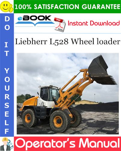 Liebherr L528 Wheel loader Operator's Manual