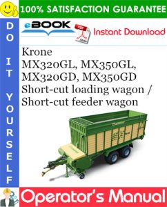 Krone MX320GL, MX350GL, MX320GD, MX350GD
