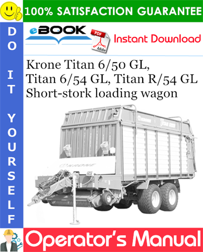 Krone Titan 6/50 GL, Titan 6/54 GL, Titan R/54 GL