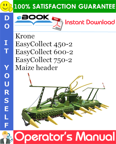 Krone EasyCollect 450-2, EasyCollect 600-2, EasyCollect 750-2