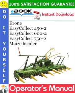 Krone EasyCollect 450-2, EasyCollect 600-2, EasyCollect 750-2