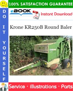 Krone KR250B Round Baler Parts Manual (Serial No.: 7620 - 7719)