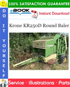 Krone KR250D Round Baler Parts Manual (Serial No.: 8500 - 8579)