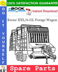 Krone XXL/6-GL Forage Wagon Spare Parts Catalog
