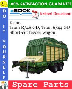 Krone Titan R/48 GD, Titan 6/44 GD Short-cut feeder wagon