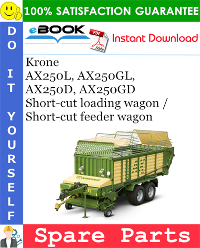 Krone AX250L, AX250GL, AX250D, AX250GD
