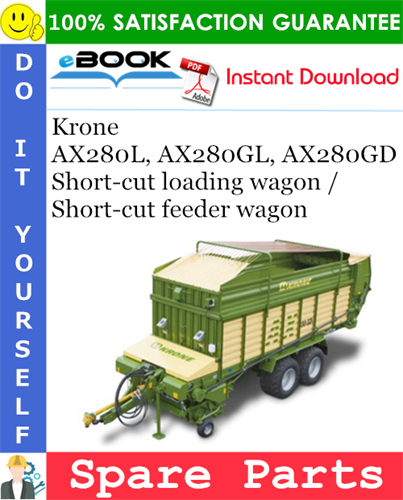 Krone AX280L, AX280GL, AX280GD