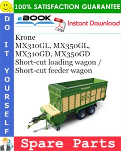 Krone MX310GL, MX350GL, MX310GD, MX350GD