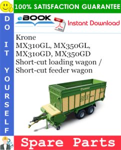 Krone MX310GL, MX350GL, MX310GD, MX350GD