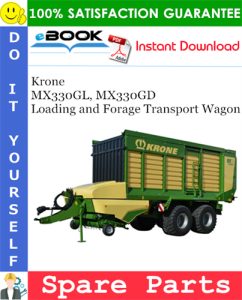 Krone MX330GL, MX330GD Loading and Forage Transport Wagon