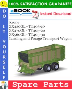 Krone ZX430GL - TT405-10, ZX470GL - TT405-20, ZX560GL - TT405-30