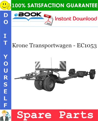Krone Transportwagen - EC1053 Spare Parts Catalog