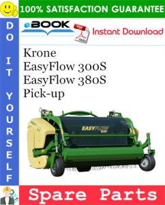 Krone EasyFlow 300S, EasyFlow 380S Pick-up Spare Parts Catalog