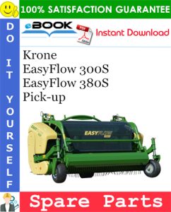 Krone EasyFlow 300S, EasyFlow 380S Pick-up Spare Parts Catalog