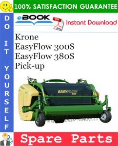 Krone EasyFlow 300S, EasyFlow 380S Pick-up Spare Parts Catalog