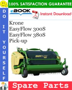 Krone EasyFlow 300S, EasyFlow 380S Pick-up Spare Parts Catalog