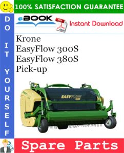 Krone EasyFlow 300S, EasyFlow 380S Pick-up Spare Parts Catalog