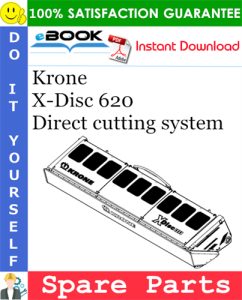 Krone X-Disc 620 Direct cutting system Spare Parts Catalog
