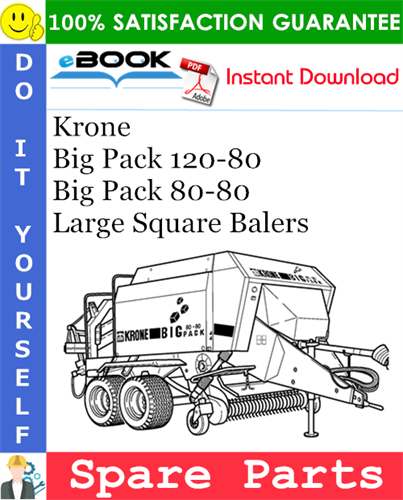 Krone Big Pack 120-80, Big Pack 80-80 Large Square Balers