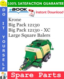 Krone Big Pack 12130, Big Pack 12130 - XC Large Square Balers