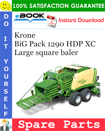 Krone BiG Pack 1290 HDP XC Large square baler