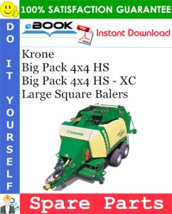 Krone Big Pack 4x4 HS, Big Pack 4x4 HS - XC Large Square Balers