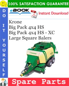 Krone Big Pack 4x4 HS, Big Pack 4x4 HS - XC Large Square Balers