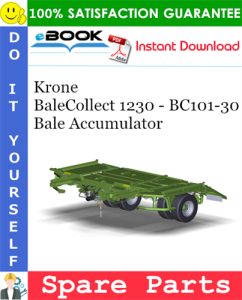 Krone BaleCollect 1230 - BC101-30 Bale Accumulator Spare Parts Catalog