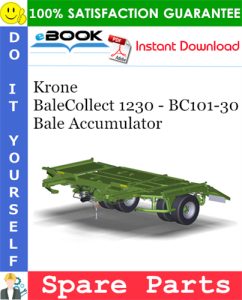 Krone BaleCollect 1230 - BC101-30 Bale Accumulator Spare Parts Catalog