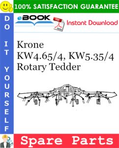 Krone KW4.65/4, KW5.35/4 Rotary Tedder Spare Parts Catalog