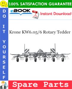Krone KW6.05/6 Rotary Tedder Spare Parts Catalog