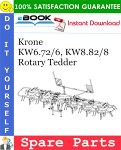 Krone KW6.72/6, KW8.82/8 Rotary Tedder Spare Parts Catalog