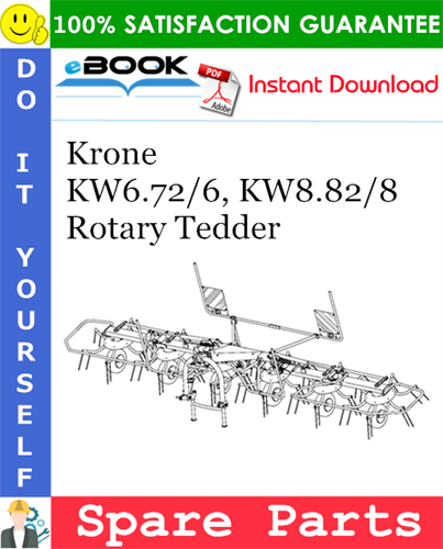 Krone KW6.72/6, KW8.82/8 Rotary Tedder Spare Parts Catalog