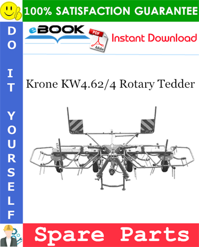 Krone KW4.62/4 Rotary Tedder Spare Parts Catalog