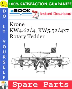 Krone KW4.62/4, KW5.52/4x7 Rotary Tedder Spare Parts Catalog