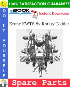 Krone KWT8.82 Rotary Tedder Spare Parts Catalog