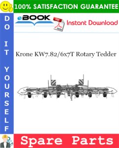 Krone KW7.82/6x7T Rotary Tedder Spare Parts Catalog