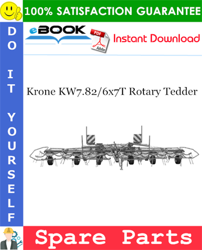 Krone KW7.82/6x7T Rotary Tedder Spare Parts Catalog