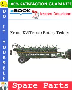 Krone KWT2000 Rotary Tedder Spare Parts Catalog
